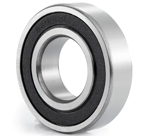 How do deep groove ball bearings minimize friction and improve operating efficiency?